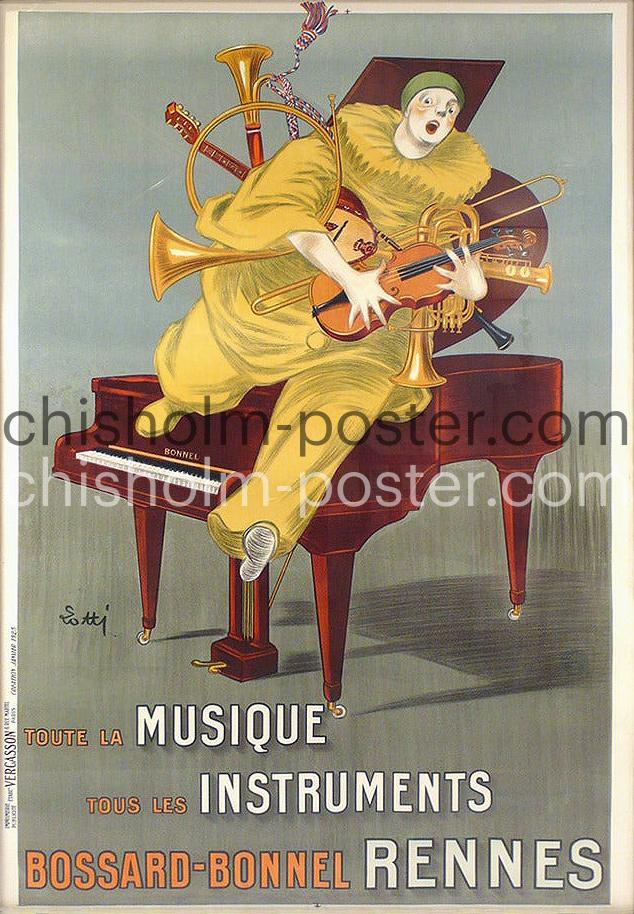 Bossard-Bonnel Rennes (Lotti Clown) | Original Vintage Poster