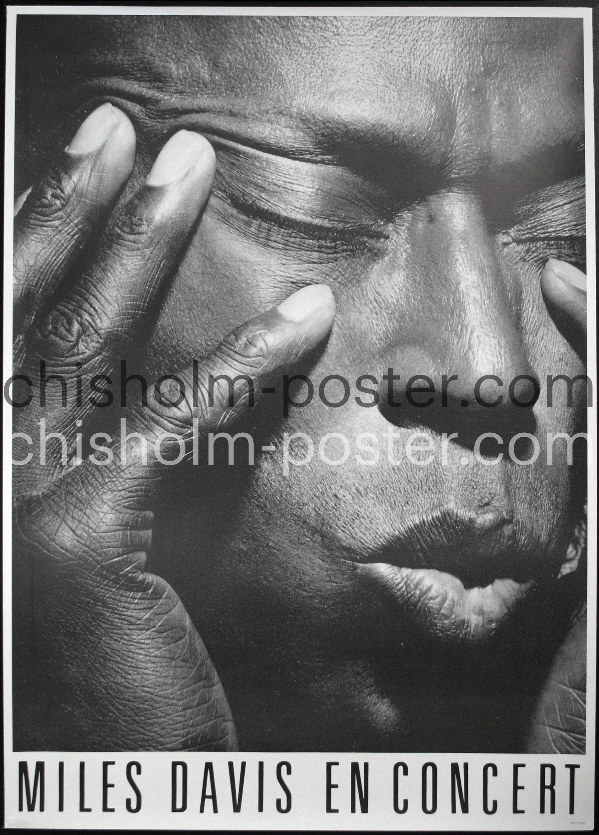 Miles Davis en Concert (re-print) | Original Vintage Poster