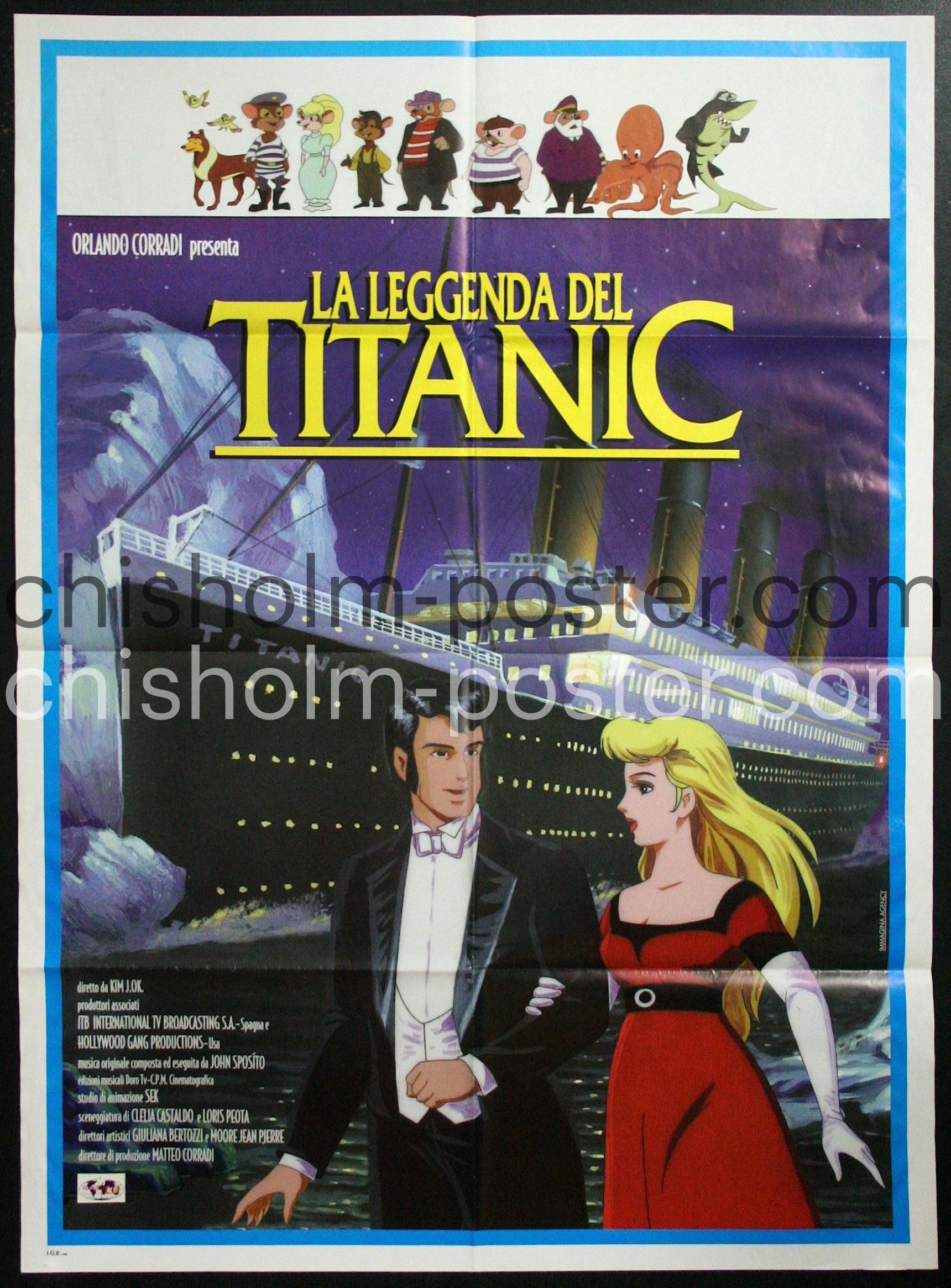 La Leggenda del Titanic | Original Vintage Poster | Chisholm