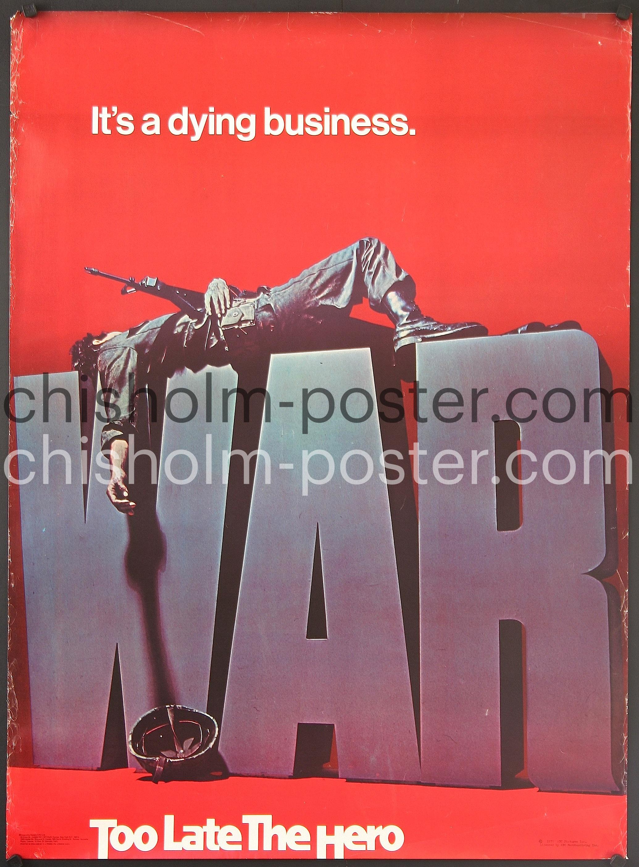 ポスター ザ ハイロウズ TOO LATE TO DIE Too Late To Die : THE HIGH