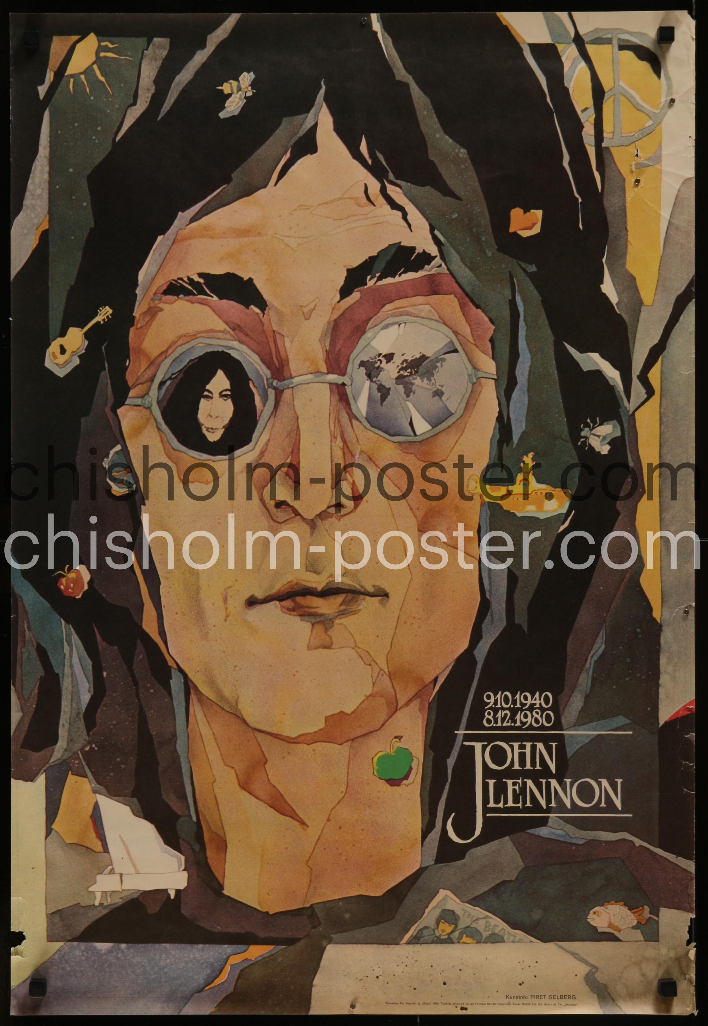 John Lennon 1940-1980 (Beatles) | Original Vintage Poster