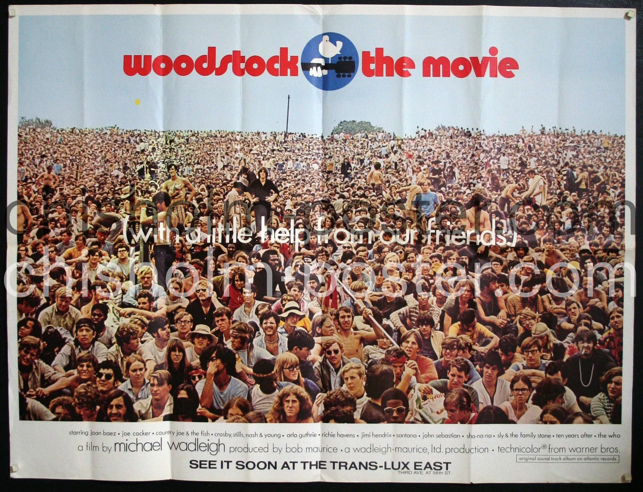 Woodstock - the Movie | Original Vintage Poster | Chisholm Larsson
