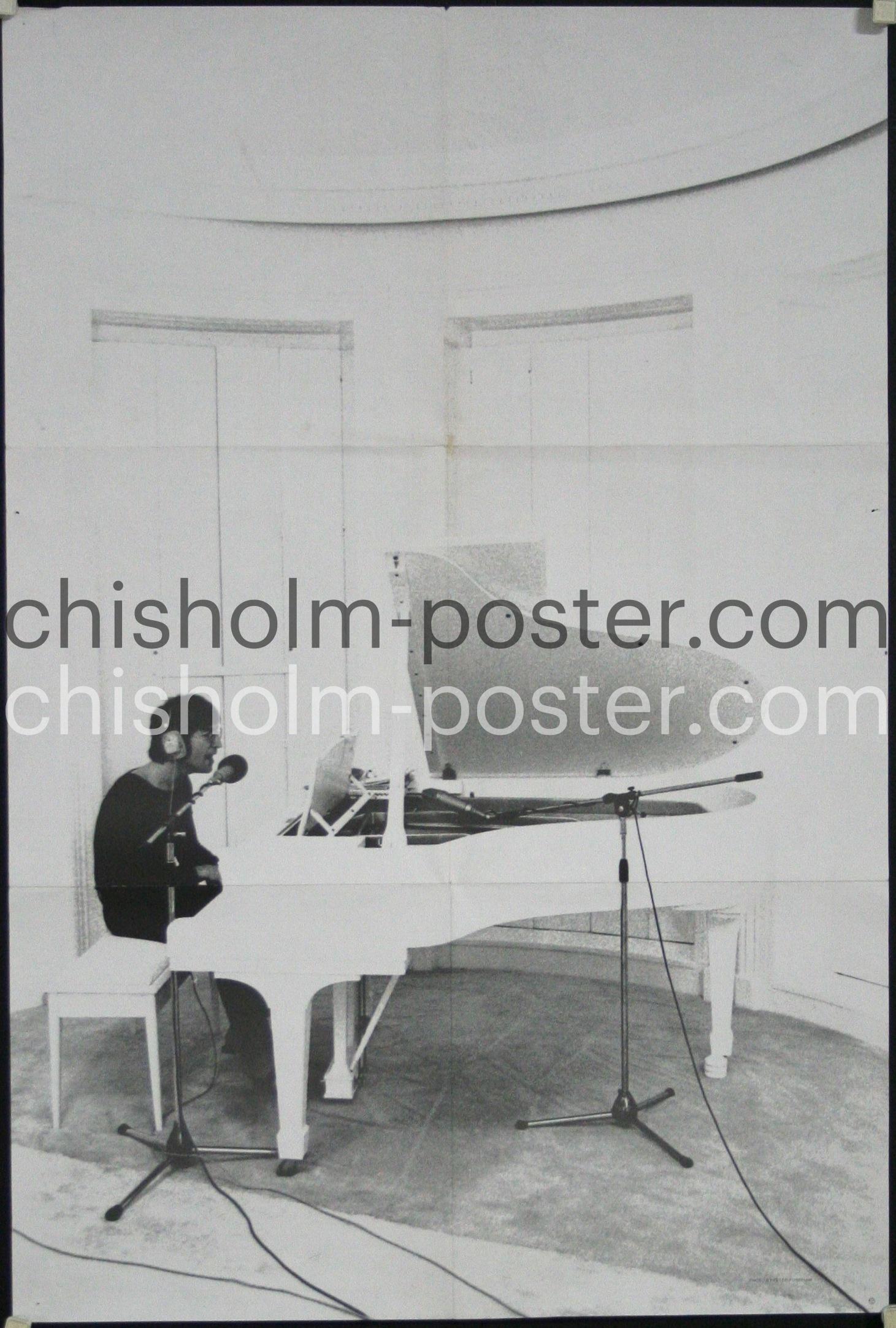 John Lennon at the Piano in Tittenhurst Park, England - Imagine
