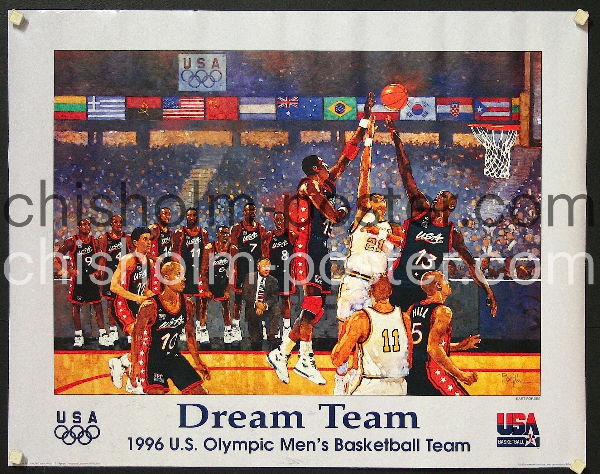 Dream Team 1996 Olympic Men's Basketball Team Original