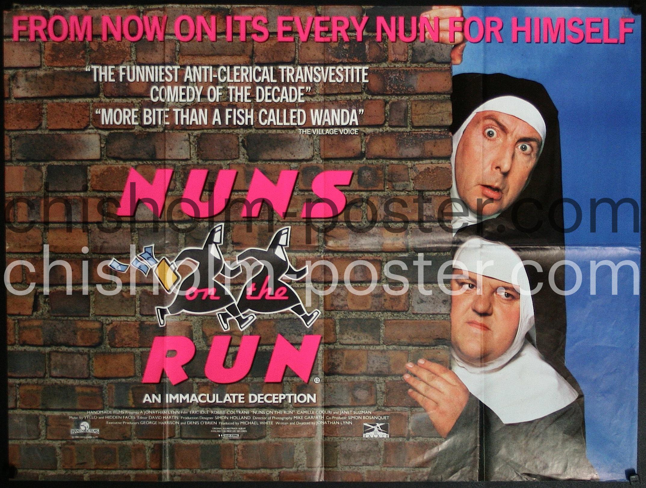 Nuns on the Run | Original Vintage Poster | Chisholm Larsson Gallery