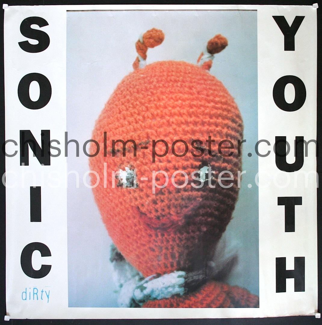 Sonic Youth- Dirty | Original Vintage Poster | Chisholm Larsson