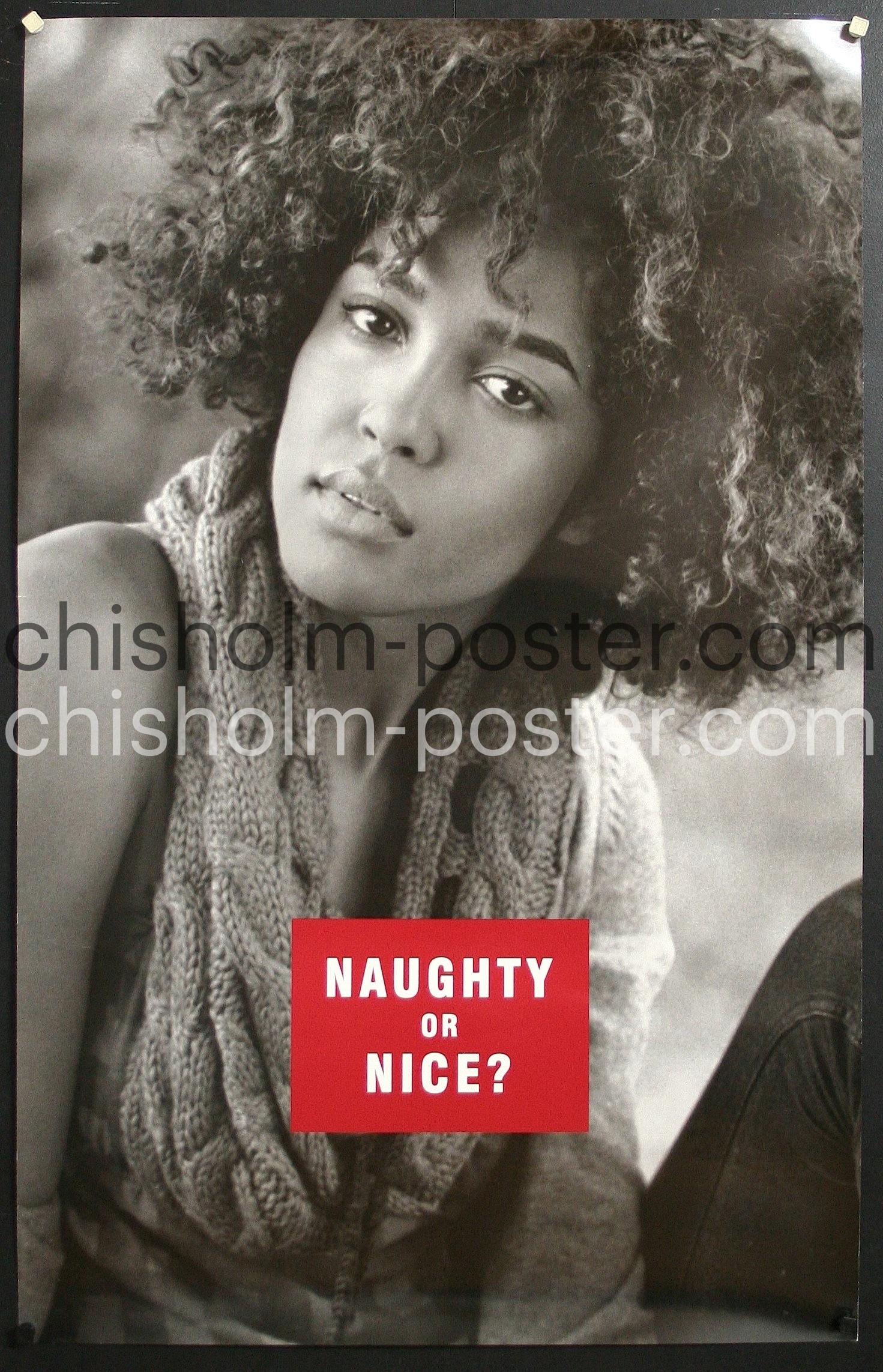 Naughty or Nice? Abercrombie & Fitch Original Vintage Poster