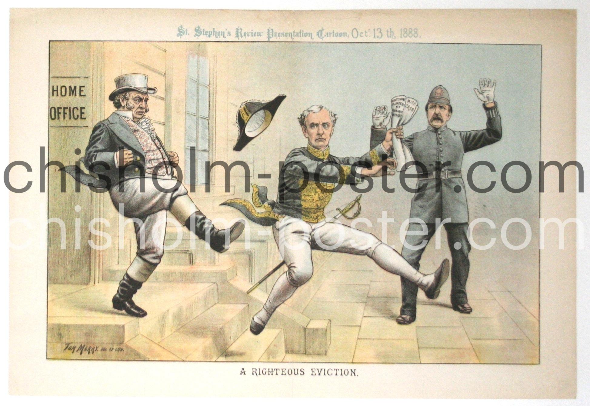 St. Stephen's Review Presentation Cartoon - A Righteous Eviction ...