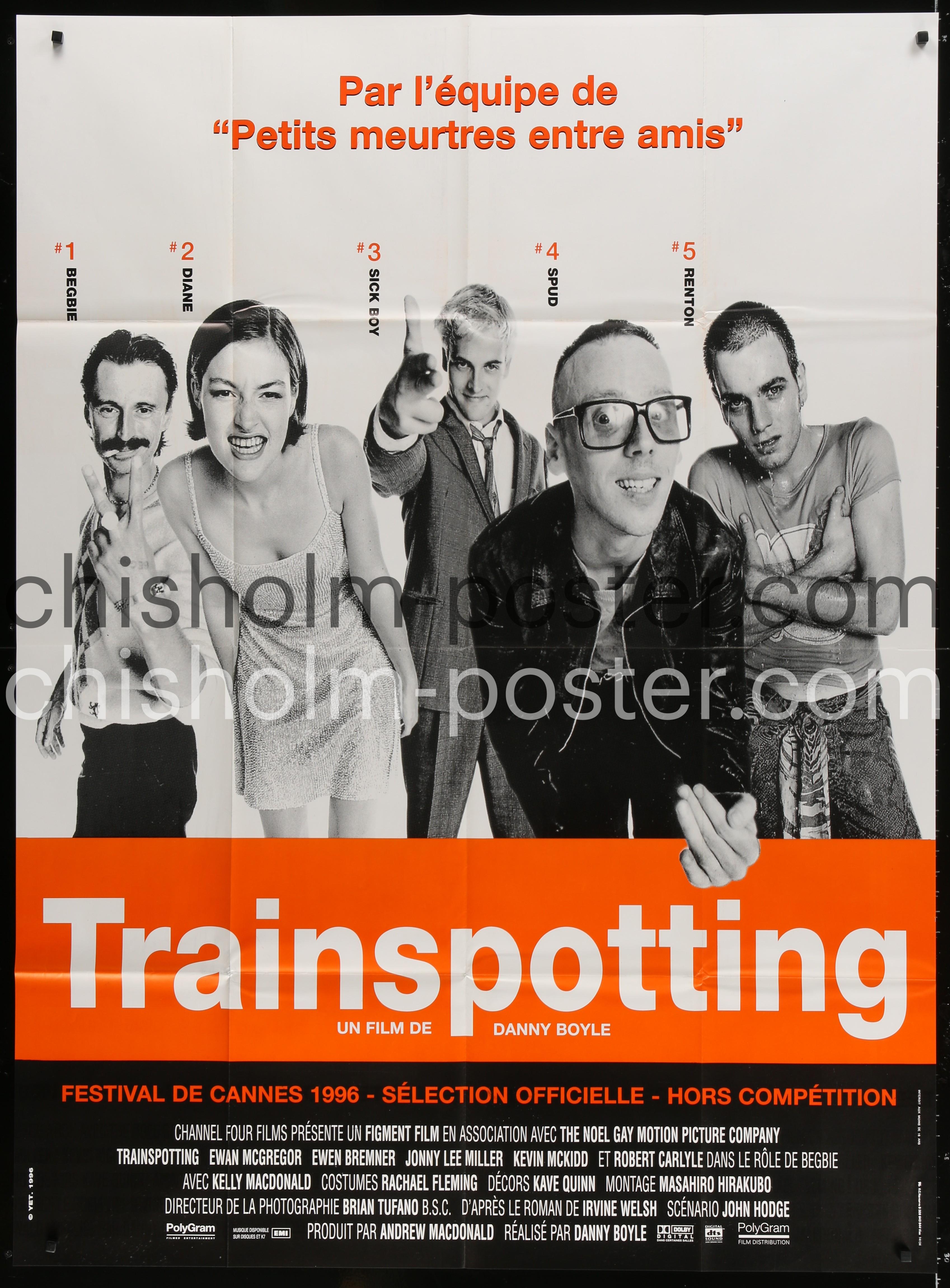 Trainspotting (French) | Original Vintage Poster | Chisholm