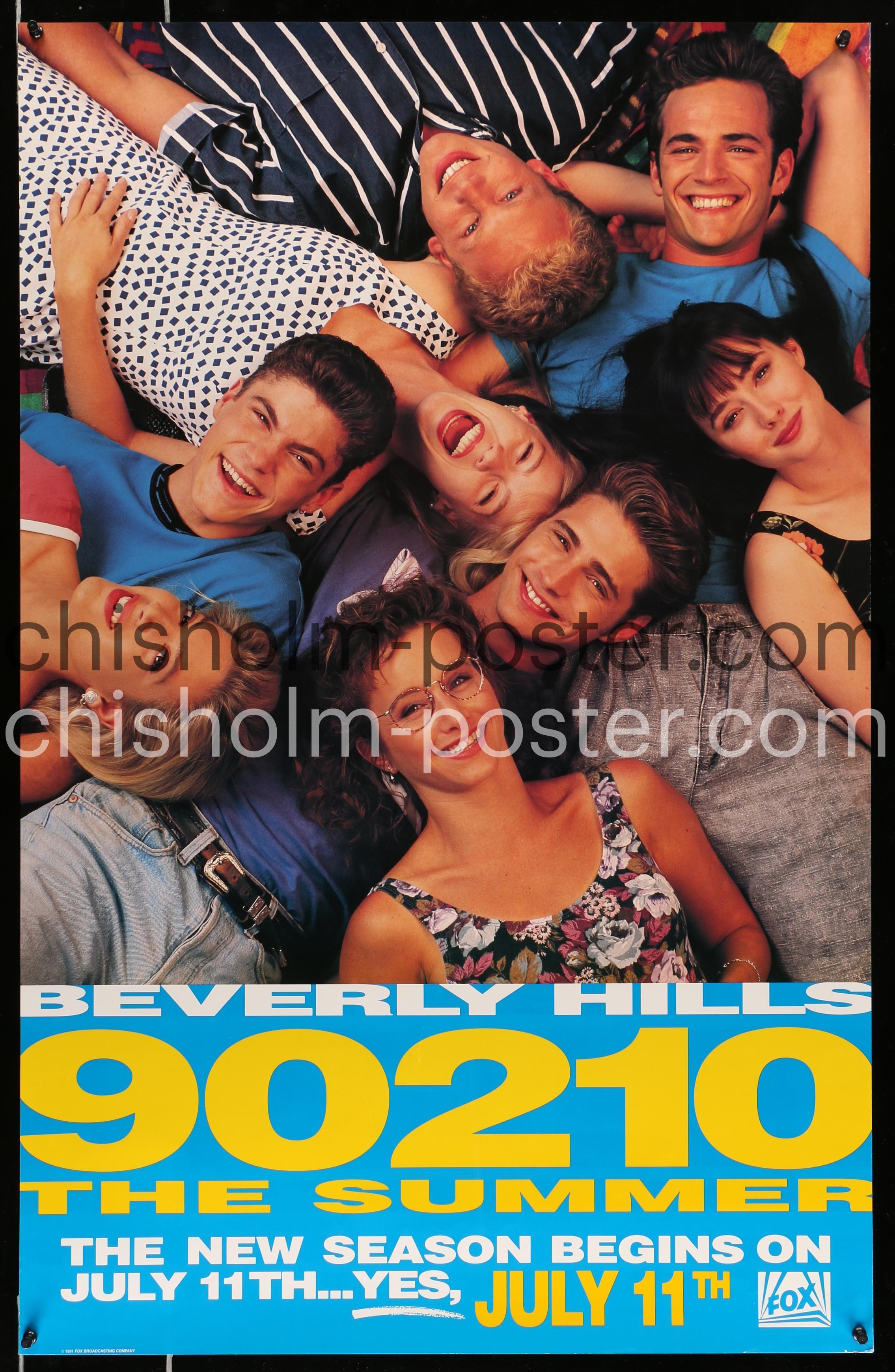 Beverly Hills 90210 (1) | Original Vintage Poster | Chisholm