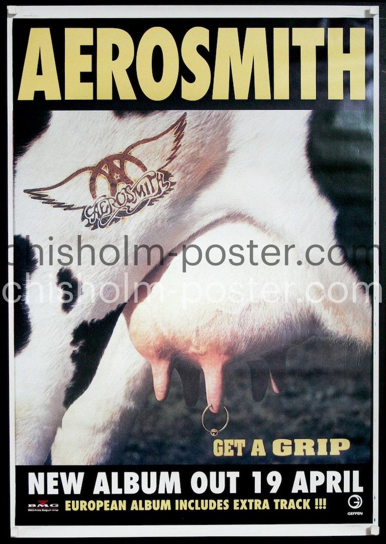 Aerosmith - Get a Grip | Original Vintage Poster | Chisholm