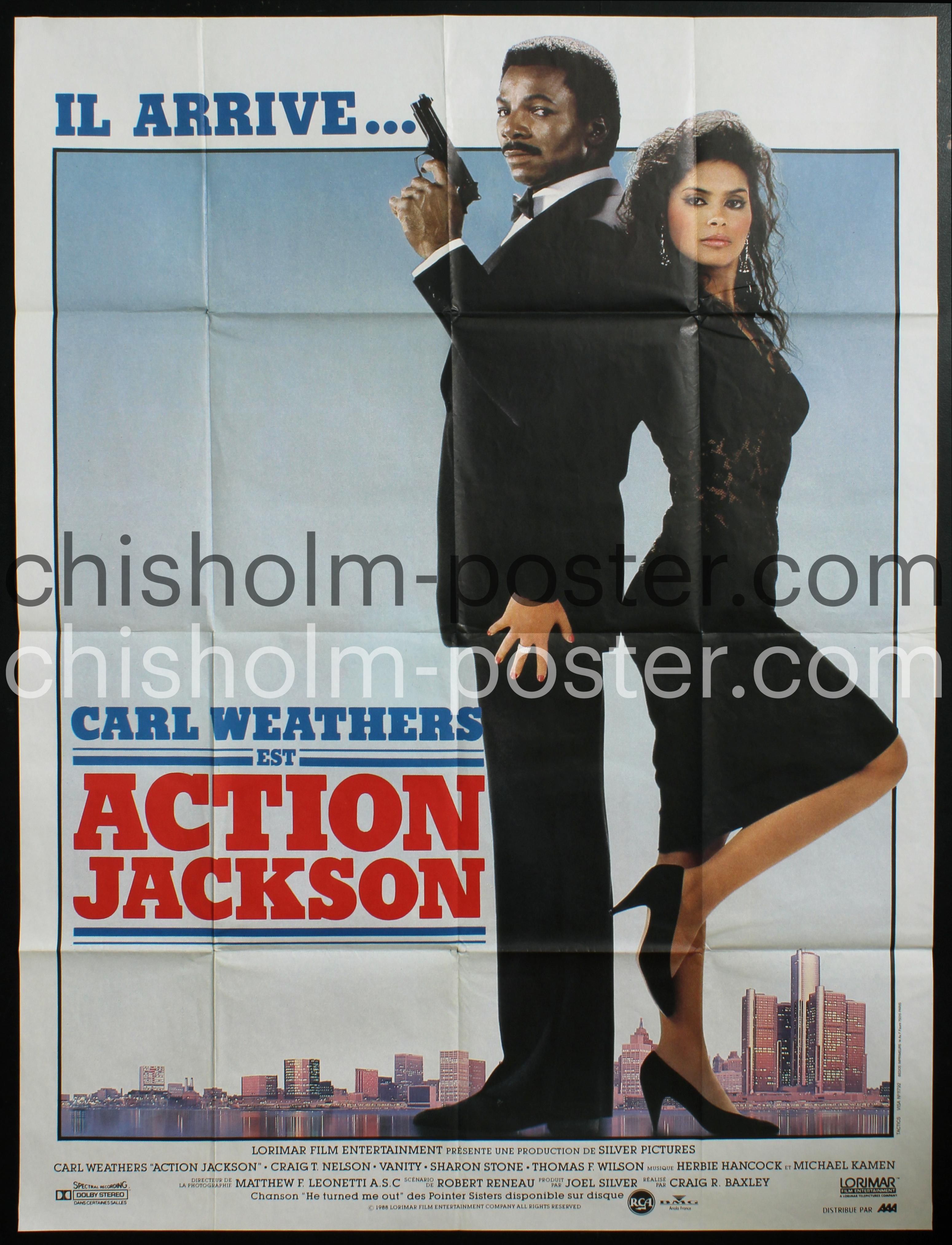 Action Jackson (1) (French) Original Vintage Poster Chisholm