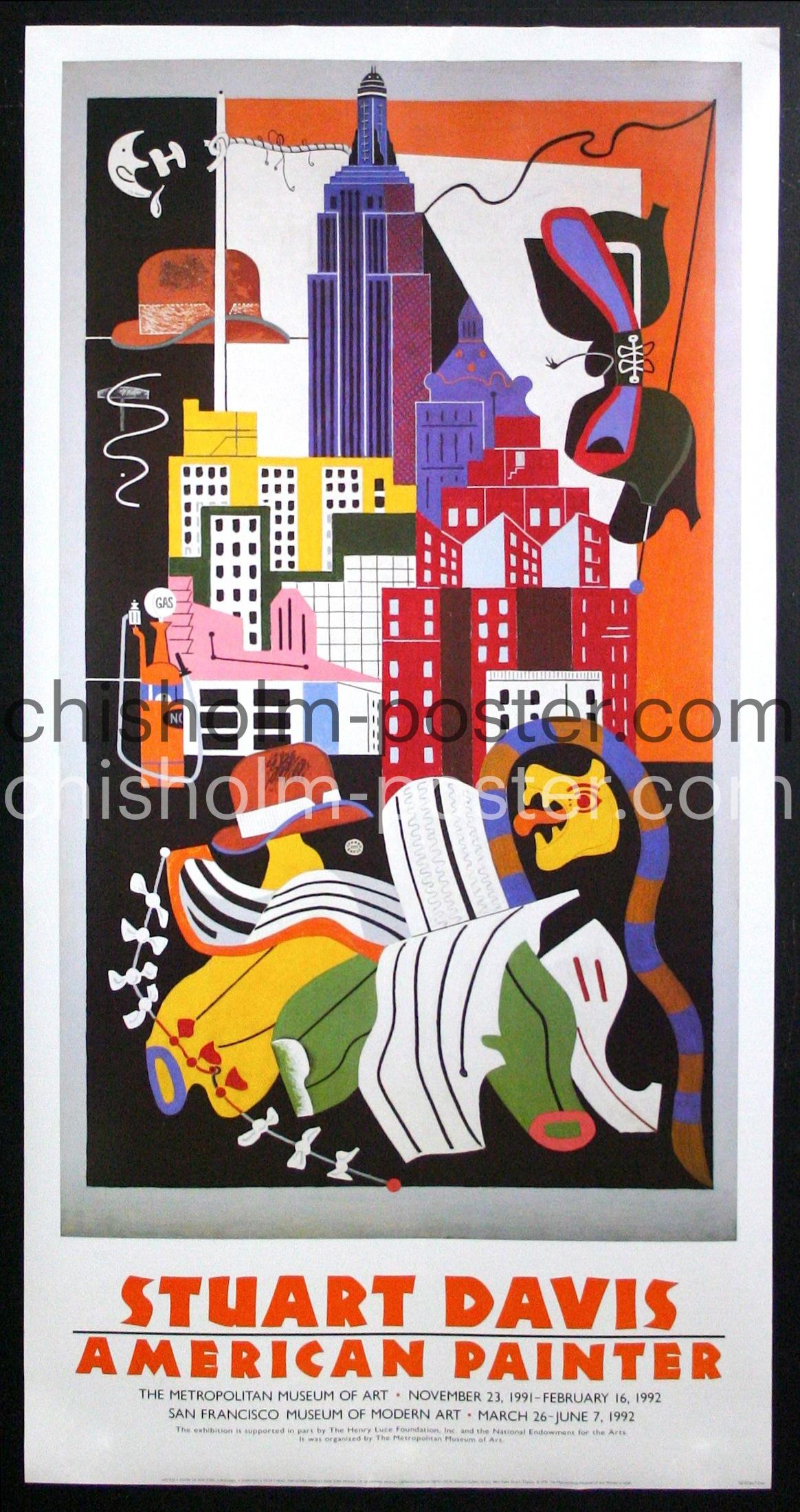 アートポスター　「DAYTON’S GALLERY••• 」 Vintage 1980's Unicorn In Paradise Funky 22.5”x34” Flocked