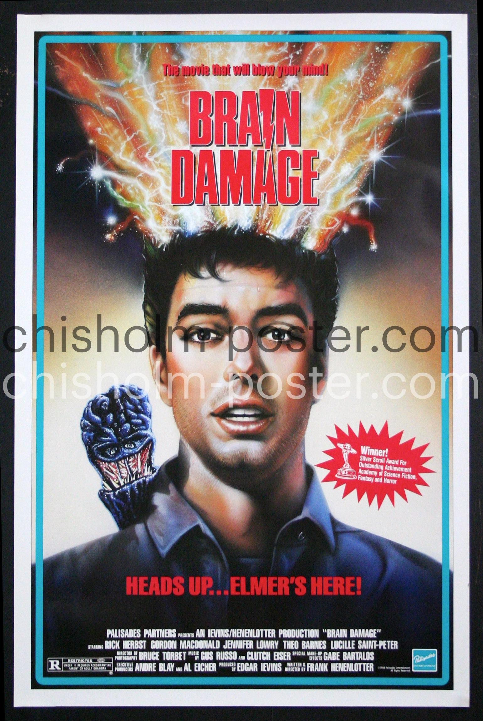 Brain Damage Original Vintage Poster Chisholm Larsson Gallery