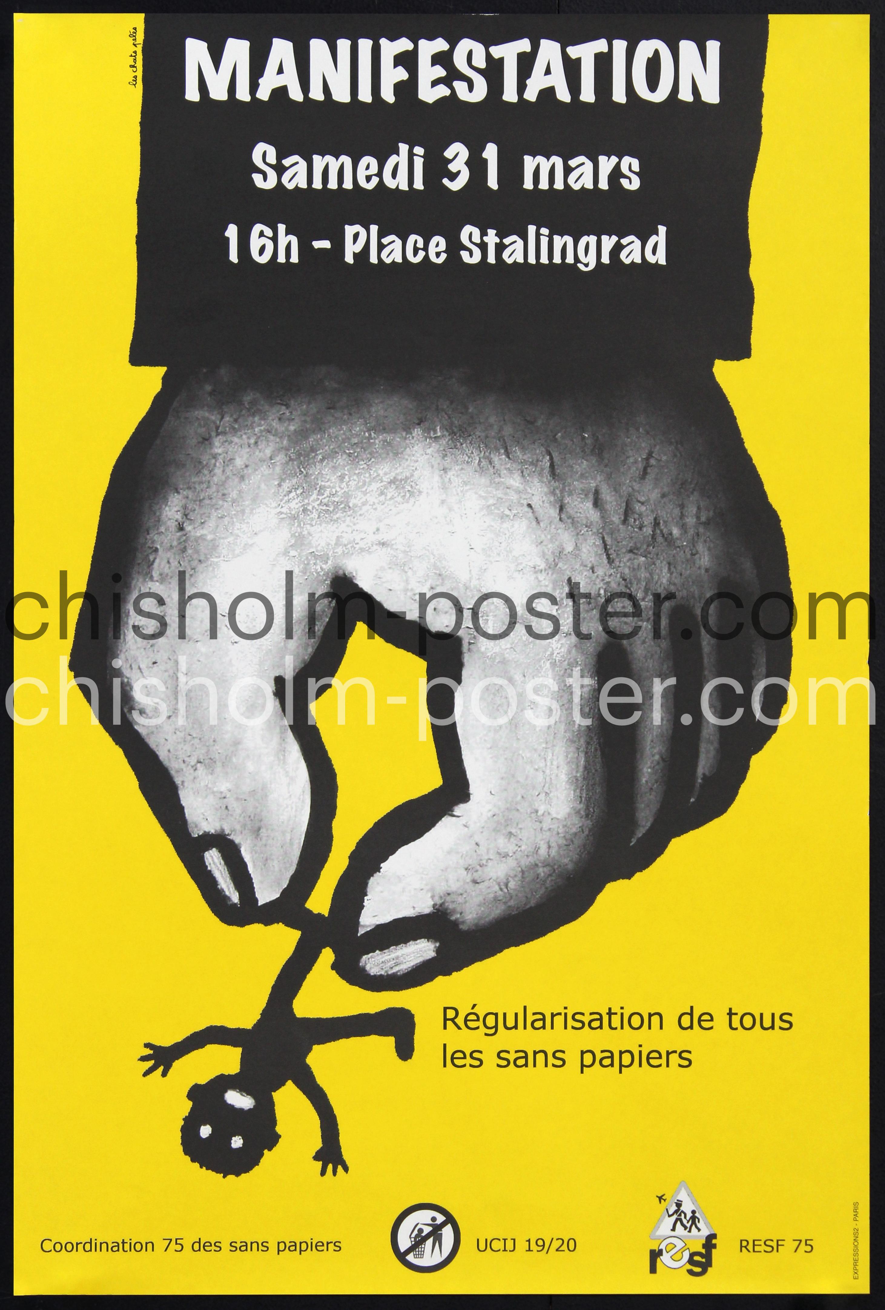 Manifestation - Regularisation De Tous Les Sans Papiers | Original ...