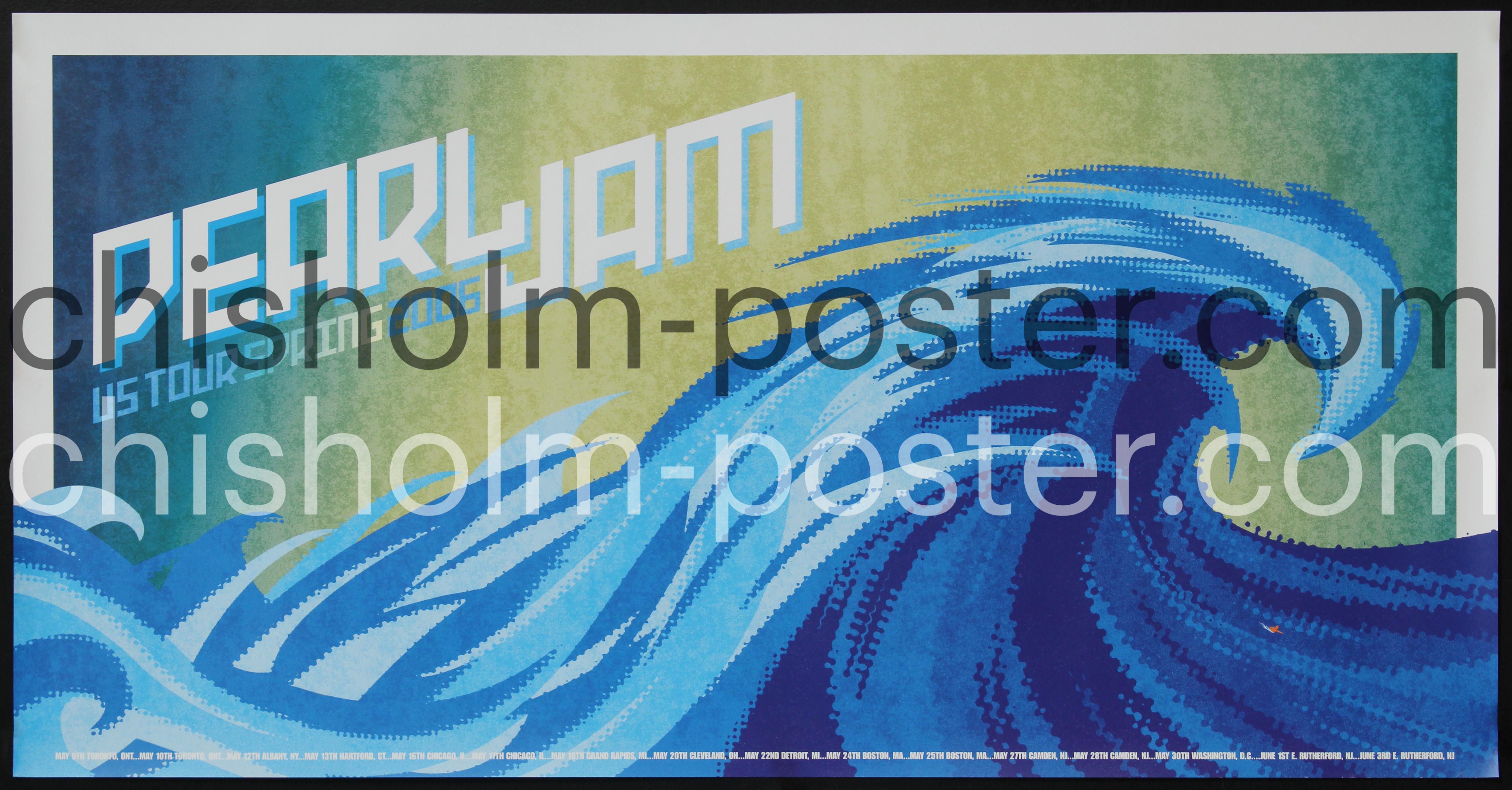 Pearl Jam - Us Tour Spring 2006 | Original Vintage Poster