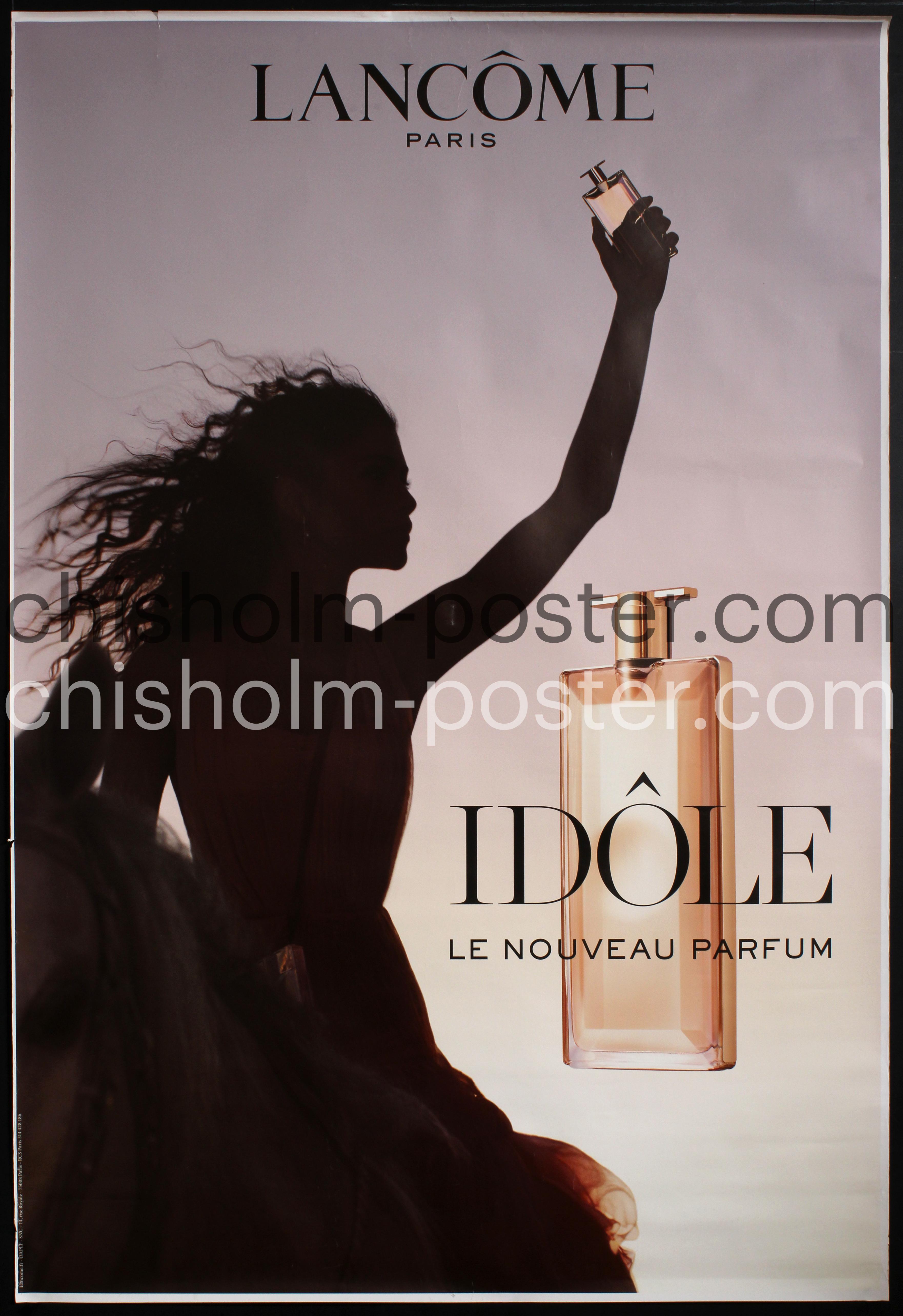 Lancome - Idole (2) (Silhouette) Zendaya | Original Vintage Poster