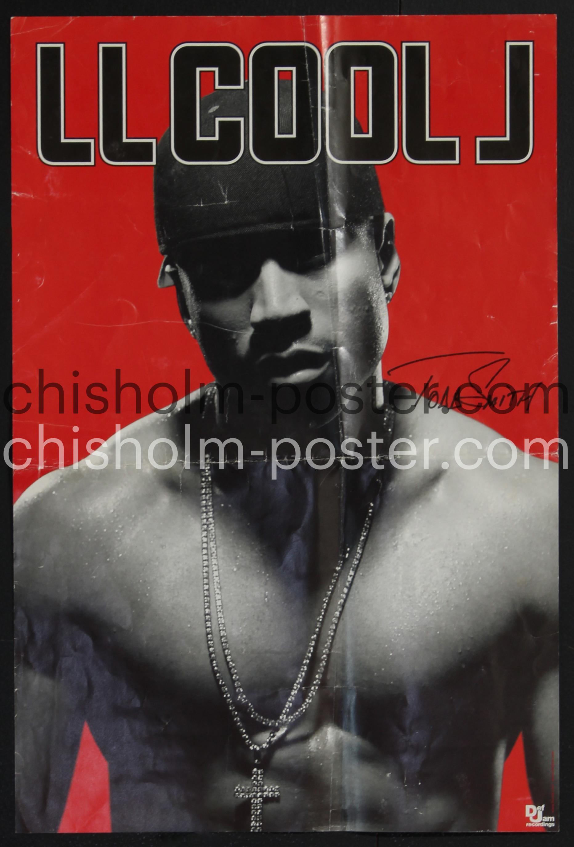 Original Vintage Poster: LL Cool J - Todd Smith, image size:1864x2748