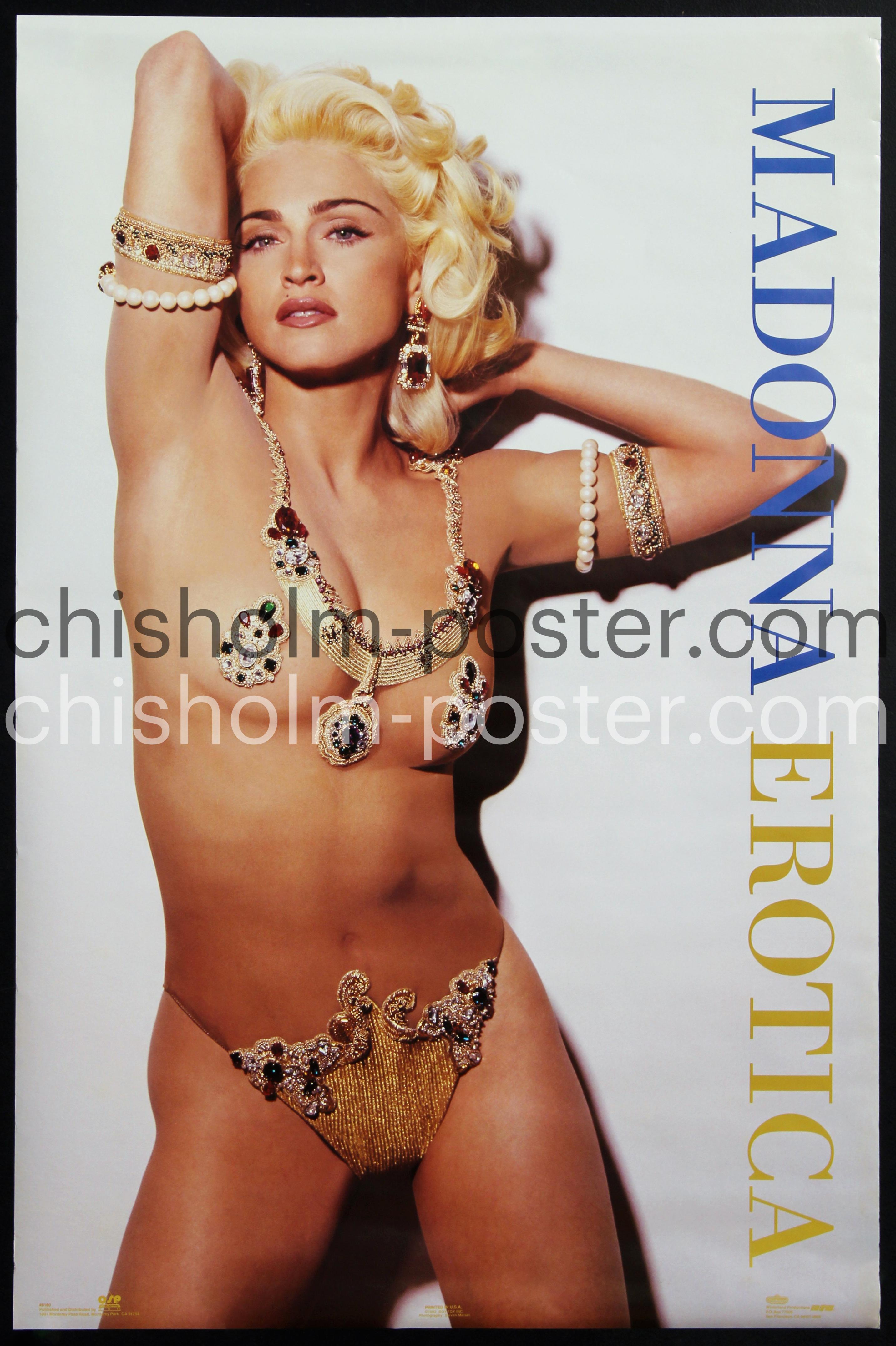 Madonna - Erotica (Steven Meisel) | Original Vintage Poster