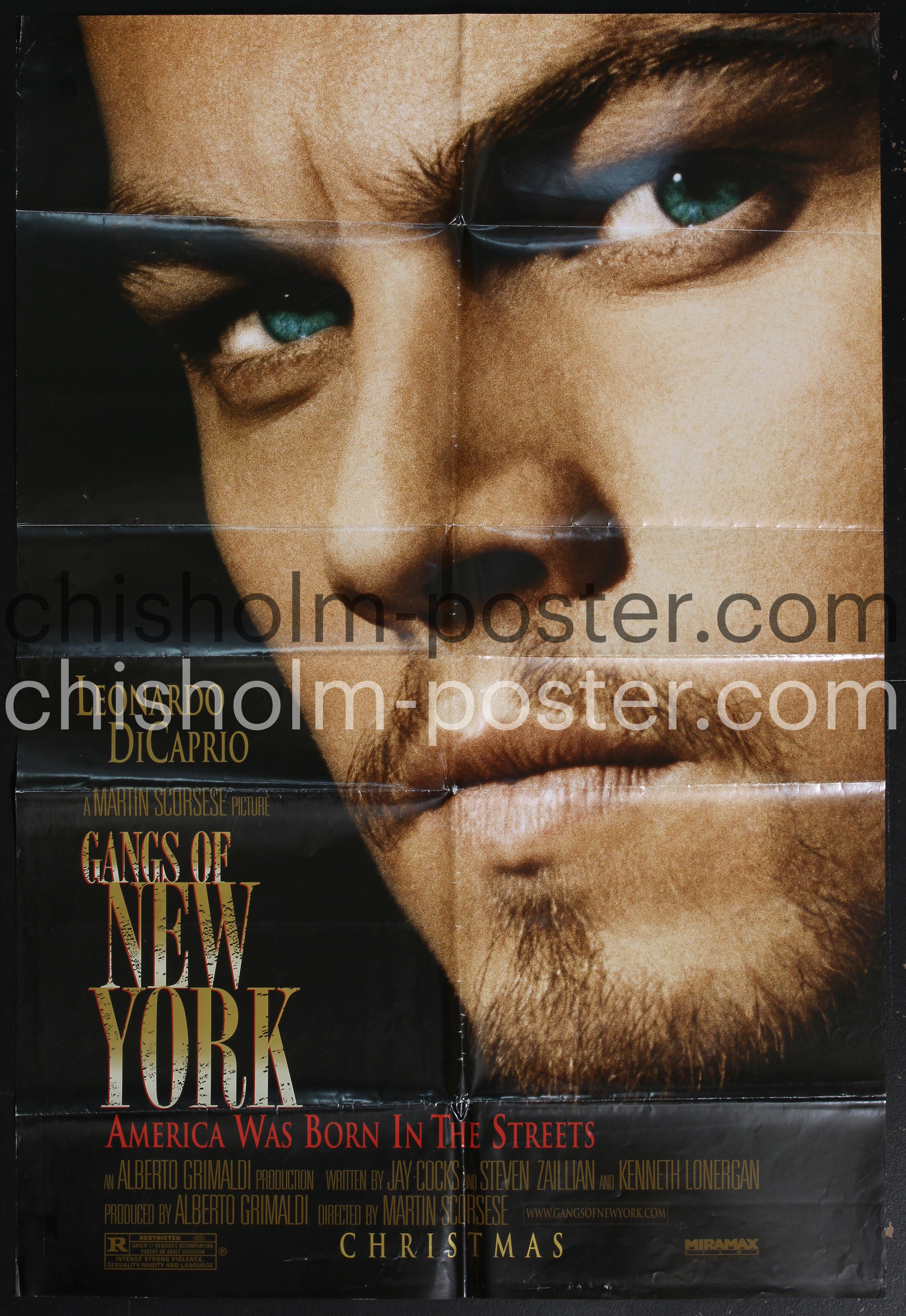 Gangs of New York (Leonardo DiCaprio) Original Vintage Poster