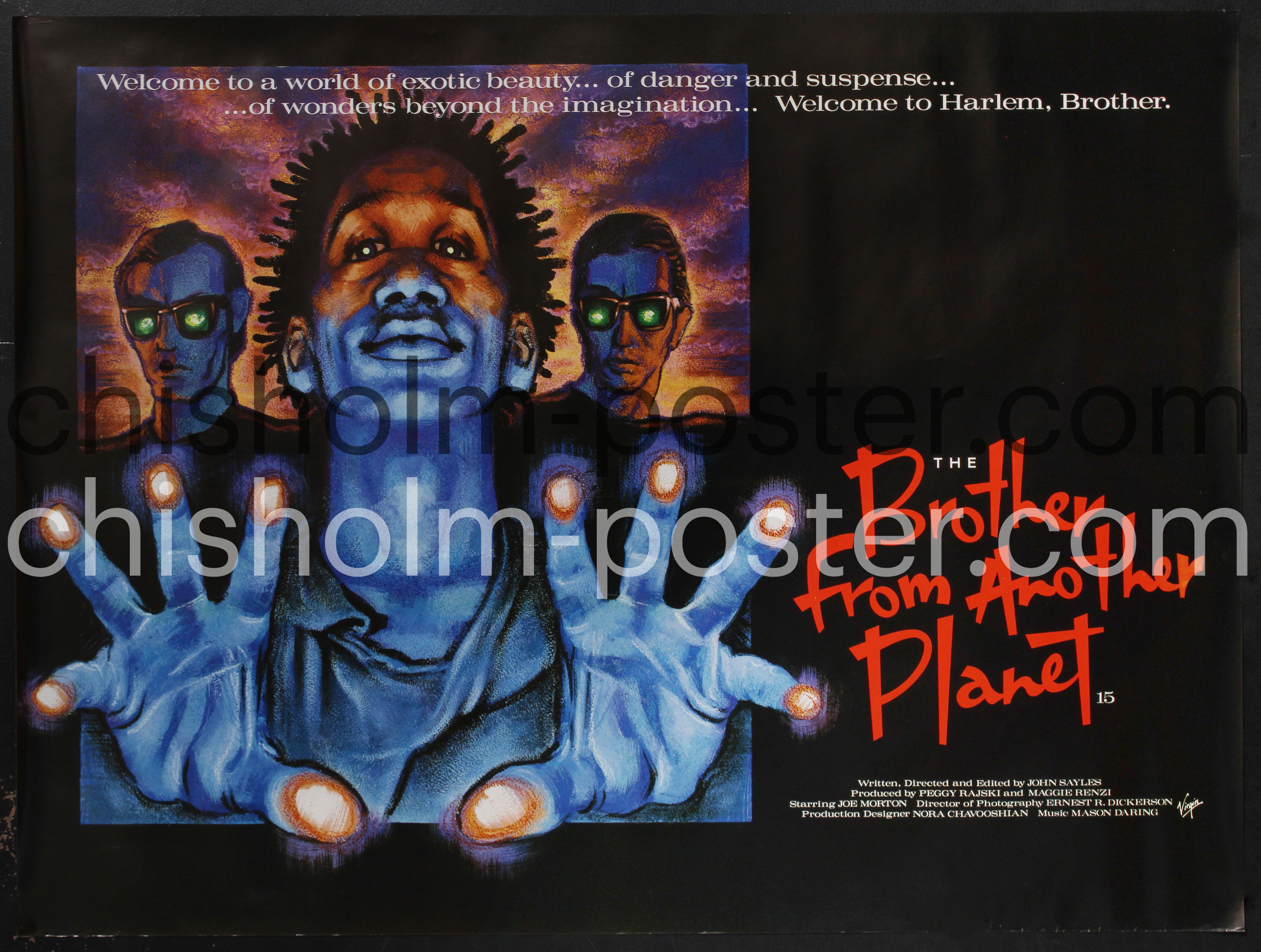 The Brother From Another (British) Original Vintage Poster