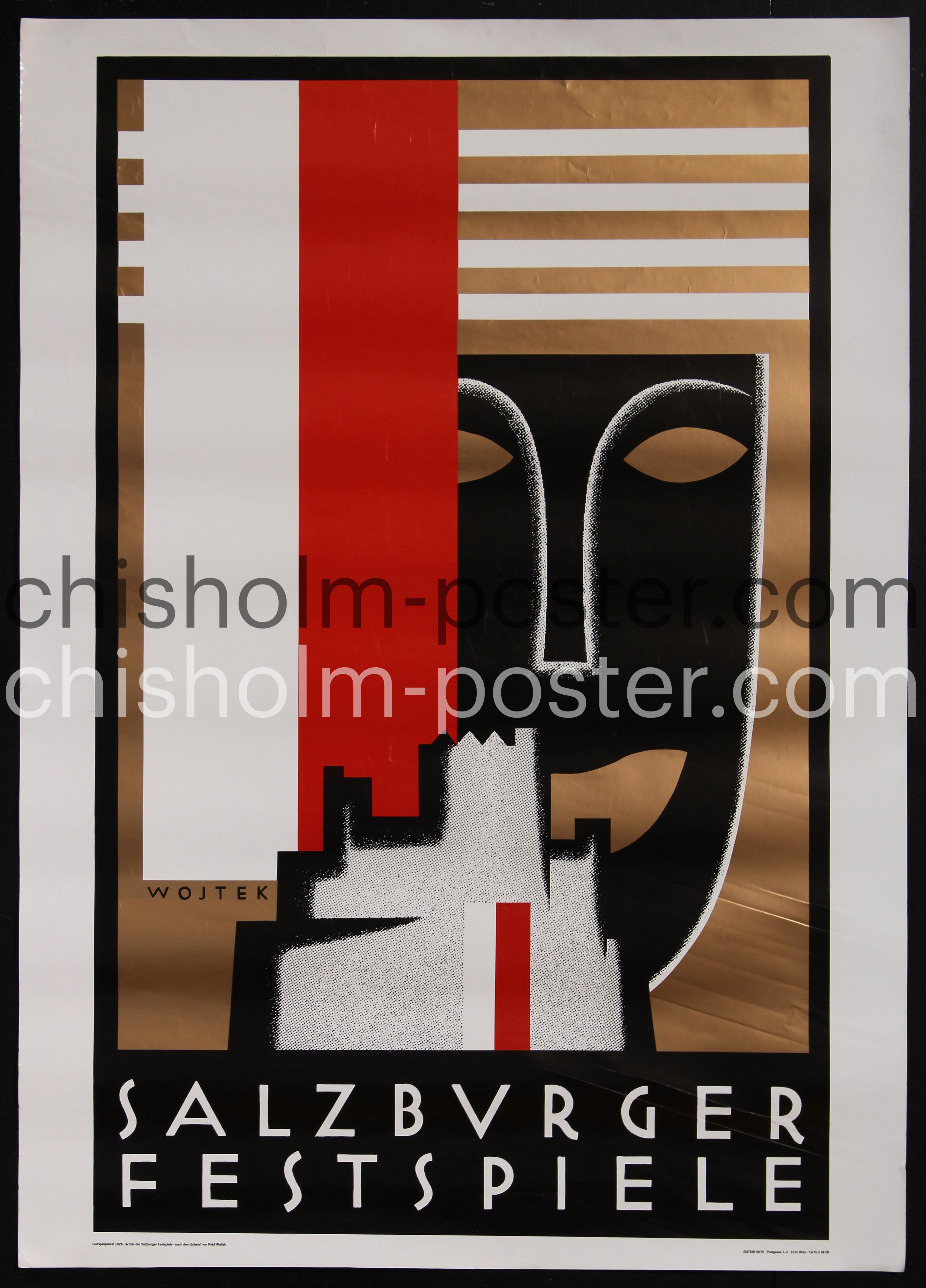 ザルツブルク音楽祭1938 記念出版SALZBURGER FESTSPIELE Salzburger Festspiele | Original Vintage Poster | Chisholm Larsson