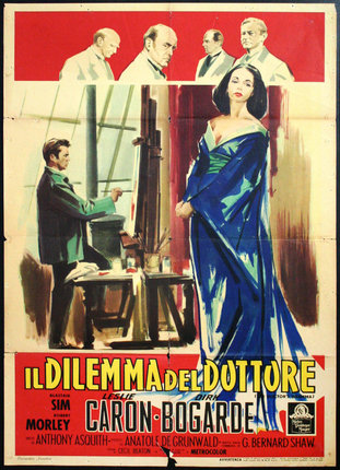 a movie poster of a woman in a blue dress