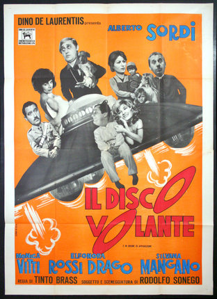 a movie poster of a group of people on a spaceship