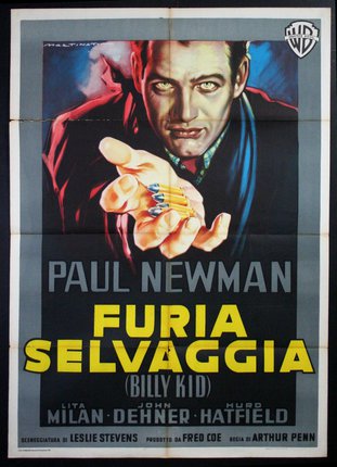 a movie poster of a man holding a bunch of cigarettes