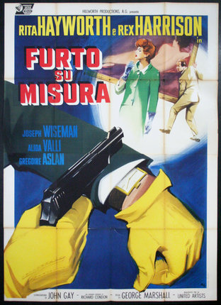 a movie poster with a gun