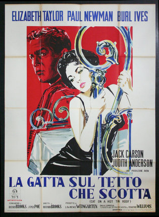 a movie poster of a man and woman