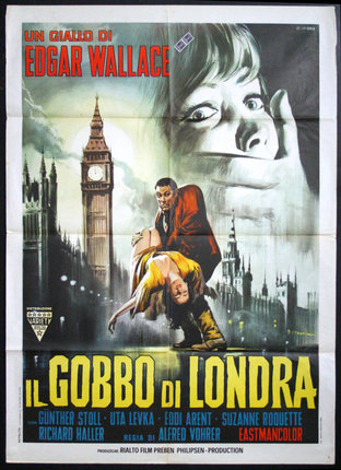 a movie poster with a man carrying a child