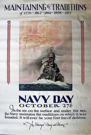a poster of a ship