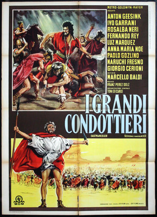 a movie poster of a man with a sword