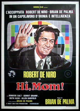 a movie poster of a man waving