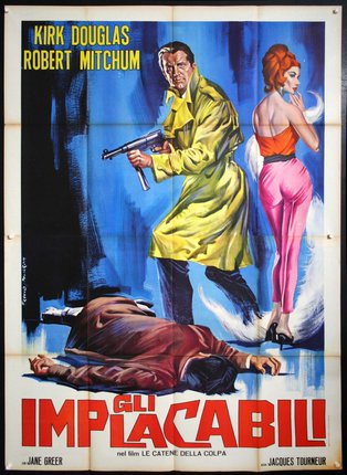 a movie poster of a man and a woman