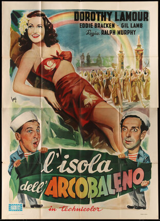 a movie poster with a woman lying on a man's lap