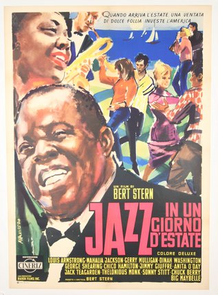 a poster of a jazz band