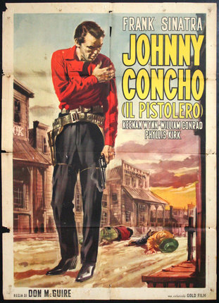 a movie poster of a man holding his hand to his chest