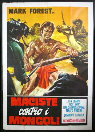 a movie poster of a man holding a stick