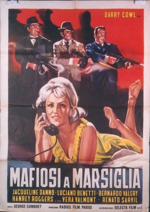 a poster of a woman on the phone