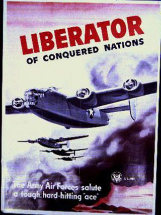 a poster of a war plane