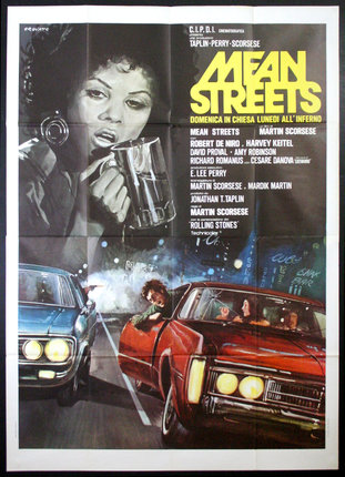 a movie poster of a woman in a car