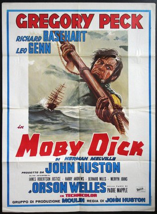 a movie poster with a man holding a stick