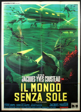 a movie poster of a submarine