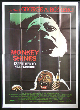 a movie poster of a monkey