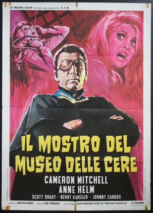 a movie poster with a man in a black robe