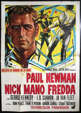 a movie poster of a man and a man