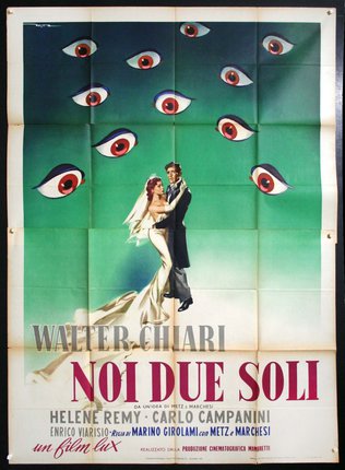a movie poster with a couple dancing