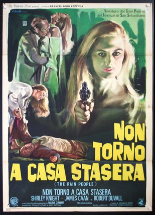 a movie poster with a woman pointing a gun
